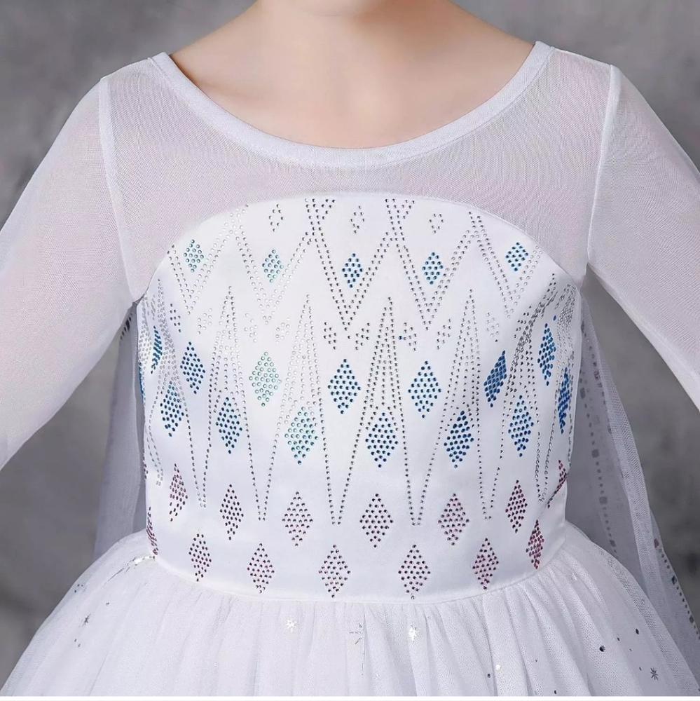 Elsa costume for girls/birthday/party/Halloween dress 3-9 years avaliable - Picture 4 of 6